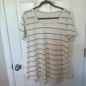 Lularoe scoop neck t